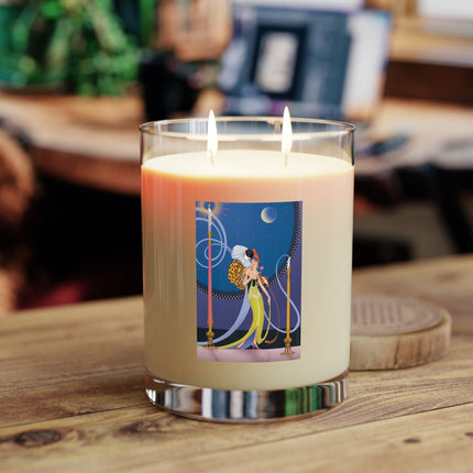 Moonlit Serenade Scented Candle - Full Glass, 11oz