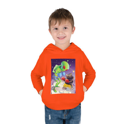Cosmic Clash Toddler Pullover Fleece Hoodie
