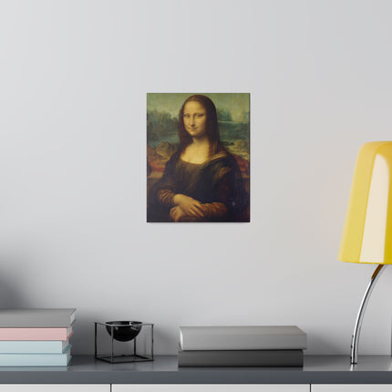 Mona Lisa by Leonardo da Vinci Matte Canvas, Stretched, 0.75"