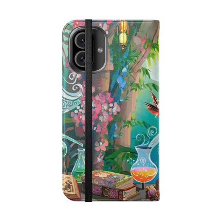 🦉✨ Owl's Magical Workshop Flip Case – Enchanted Wisdom & Arcane Wonder