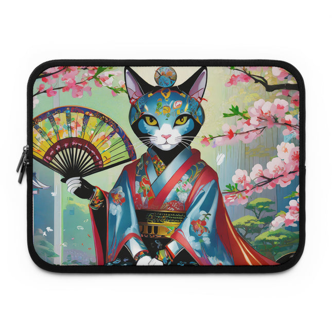 Cyberpunk Geisha Laptop Sleeve