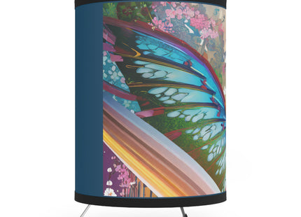 Cyberpunk Chic Tripod Lamp