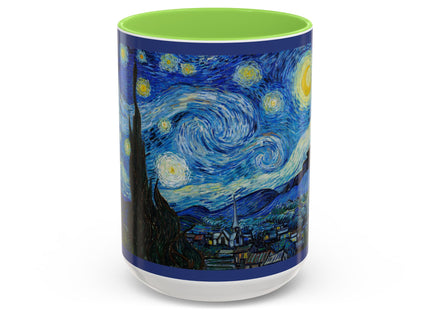 The Starry Night by Vincent Van Gogh Colorful Mugs (11oz, 15oz)