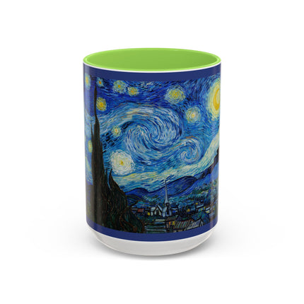 The Starry Night by Vincent Van Gogh Colorful Mugs (11oz, 15oz)