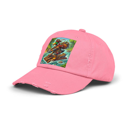 The Daring Drake Unisex Distressed Cap