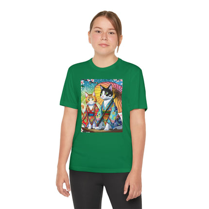 Kimono Kitties Youth Competitor Tee