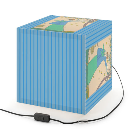 Le Verger by Georges Lepape Light Cube Lamp