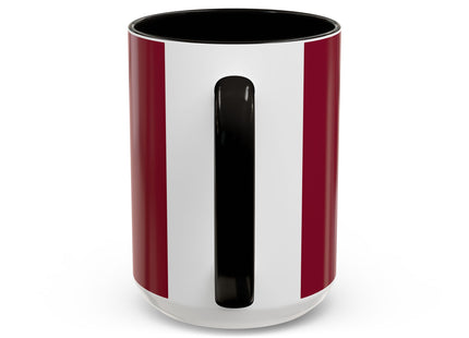 Elegant Holiday Woman with Gifts Colorful Mugs (11oz, 15oz)