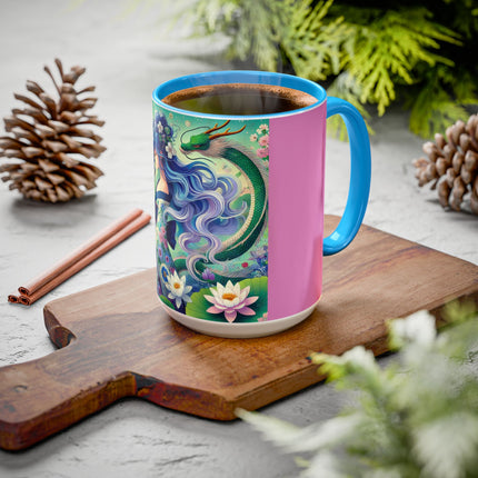 Fairy of the Koi Pond Colorful Mugs (11oz, 15oz)