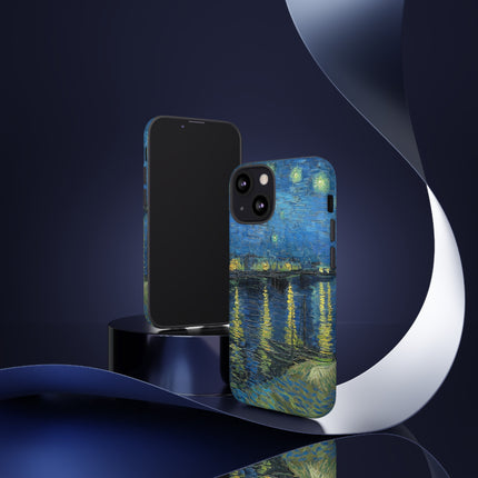 Starry Night Over the Rhone by Vincent Van Gogh Phone Cases