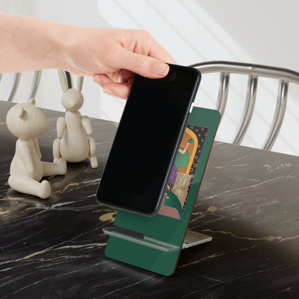 May & Emerald (from the Gem Series) by Sofia Chiostri Mobile Display Stand for Smartphones