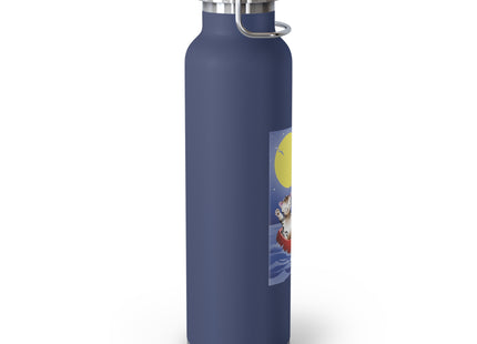Embarking on a Moonlit Journey Copper Vacuum Insulated Bottle, 22oz