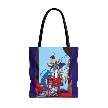 A Visual Journey by Umberto Brunelleschi Tote Bag (AOP)
