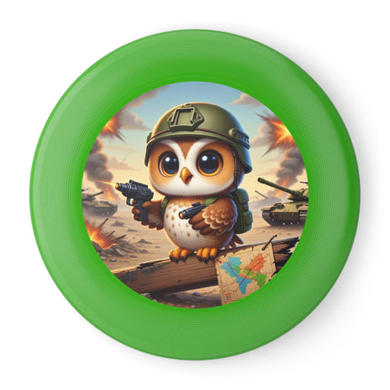 Owl on the Front Wham-O Frisbee – Tactical Scout & Night Watch