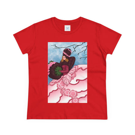 Winter Rose Empress Women's Midweight Cotton Tee