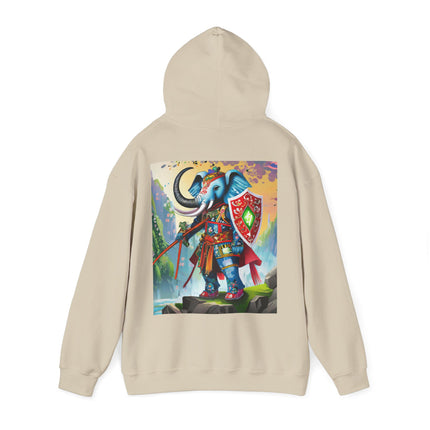 Cyberpunk Elephant – Heavy Blend™ Hooded Sweatshirt