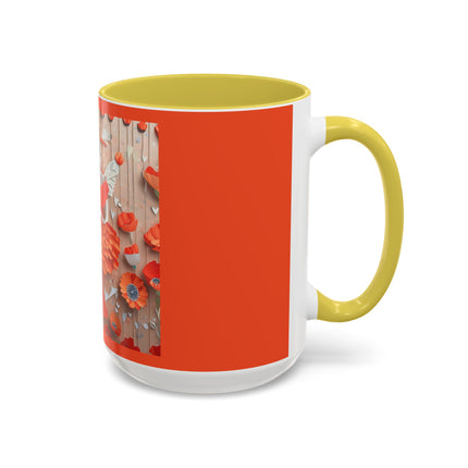 Poppy Fairy Colorful Mugs (11oz, 15oz)
