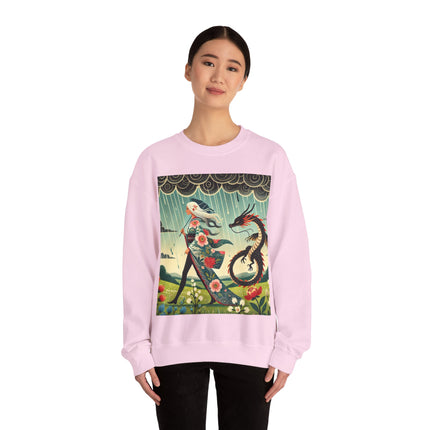 The Dragon Fairy’s Stride Heavy Blend™ Crewneck Sweatshirt