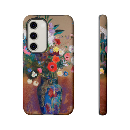 Bouquet of Flowers by Odilon Redon Phone Cases