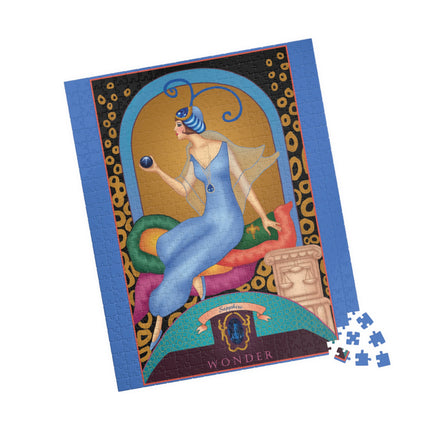 September & Sapphire (from the Gem Series) by Sofia Chiostri Puzzle (110, 252, 500-Piece)