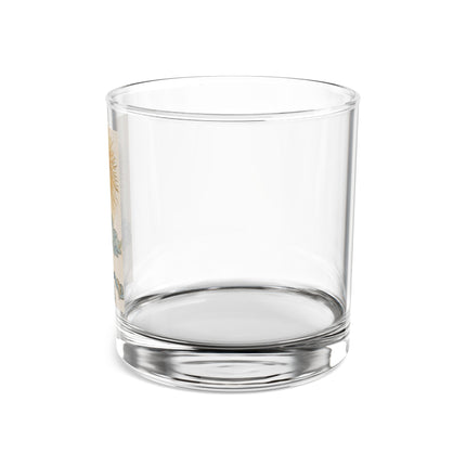 Chrysanthemum Rocks Glass, 10oz