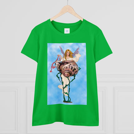 Enchanting Serenity Women's Midweight Cotton Tee
