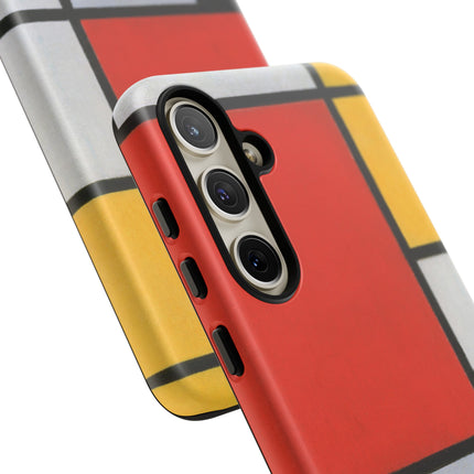 Composition with Red, Yellow, Blue, and Black by Piet Mondrian Phone Cases