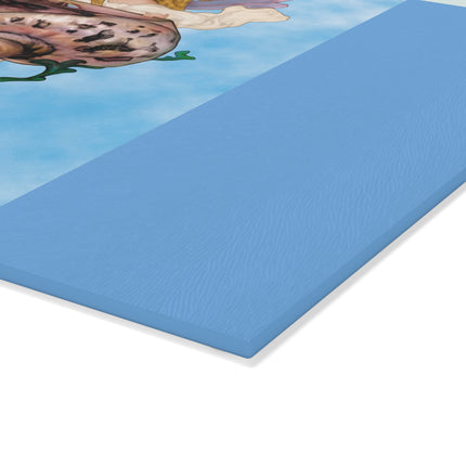 Enchanting Serenity Glass Cutting Board