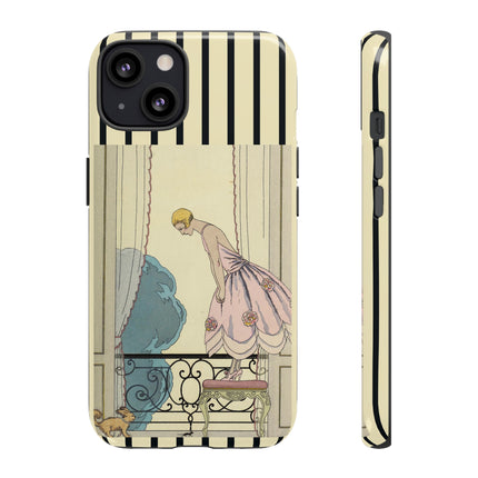 Falbalas et fanfreluches, La Souris by George Barbier Phone Cases