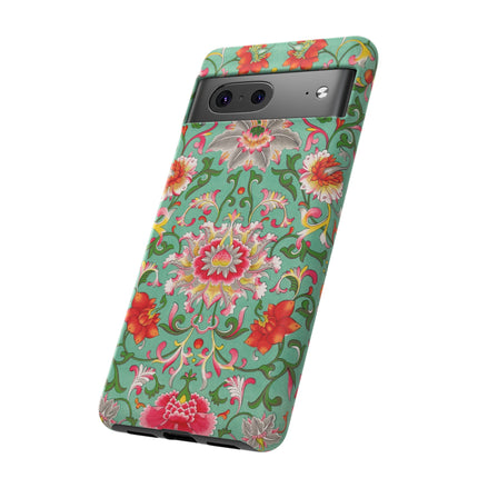 Colorful Floral Pattern by Owen Jones Phone Cases