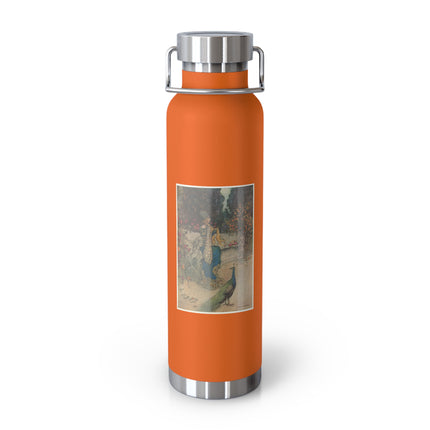 Preziosa in the Garden by Warwick Goble Copper Vacuum Insulated Bottle, 22oz