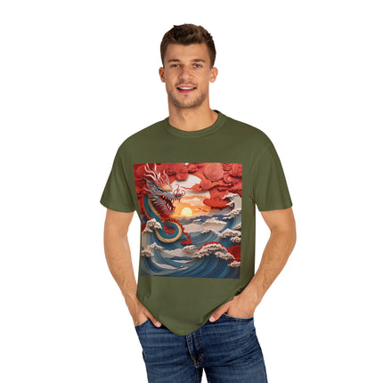 Emergence of the Dragon Unisex Garment-Dyed T-shirt