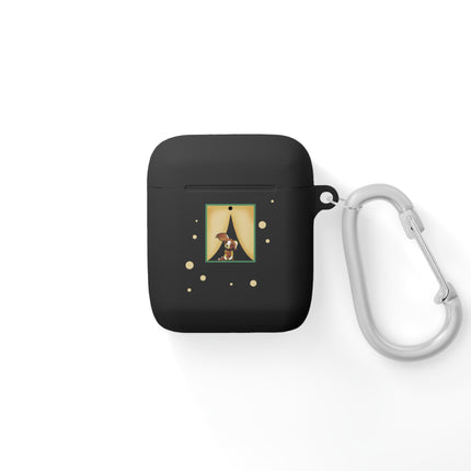 Playful Paws At The Window – Vintage Art AirPods Case