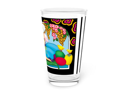 Blooms and Chicks Glass, 16oz