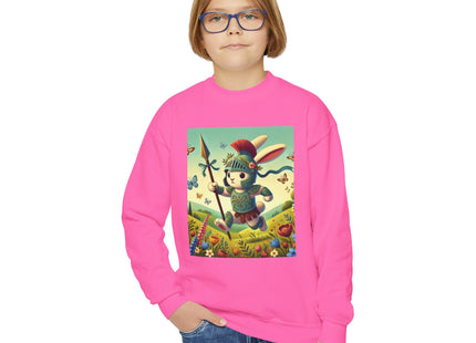 Rabbit Gladiator Youth Crewneck Sweatshirt