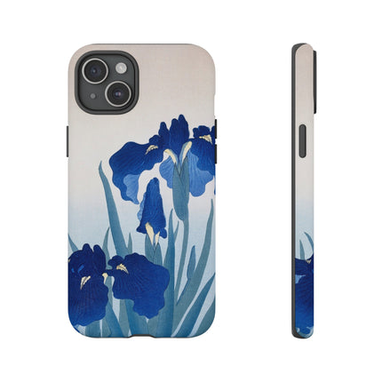 Iris Flowers by Ohara Koson Phone Cases