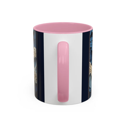 Dramatic Ocean with Crashing Waves Colorful Mugs (11oz, 15oz)