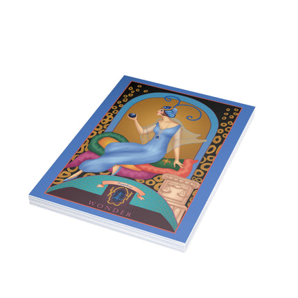 September & Sapphire (from the Gem Series) by Sofia Chiostri Postcards (envelopes included) - Bundles of 10, 30, 50 Pieces