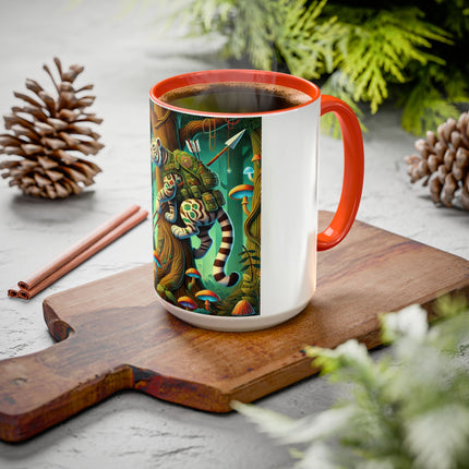 Silent Stripes Colorful Mugs (11oz, 15oz)