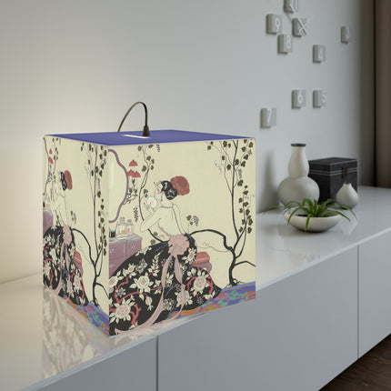 Le Grand Decolletage by George Barbier Light Cube Lamp