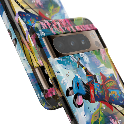 Cyber Samurai Rat Phone Cases