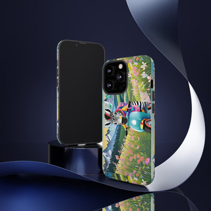 Stripes on Wheels Phone Cases