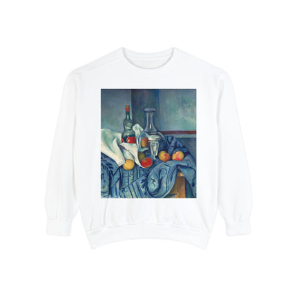 The Peppermint Bottle by Paul Cézanne Unisex Garment-Dyed Sweatshirt