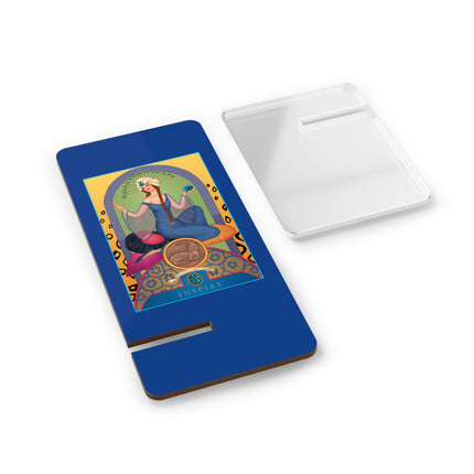 December & Tanzanite (from the Gem Series) by Sofia Chiostri Mobile Display Stand for Smartphones
