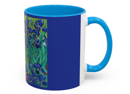 Irises by Vincent Van Gogh Colorful Mugs (11oz, 15oz)