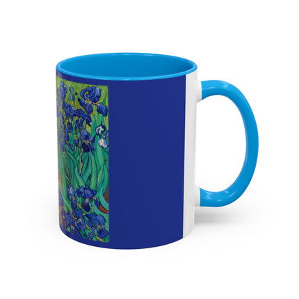 Irises by Vincent Van Gogh Colorful Mugs (11oz, 15oz)