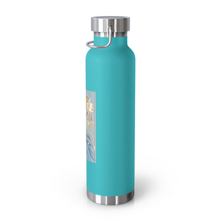 The Enchanting Painter: A Fairy's Artistic Touch Copper Vacuum Insulated Bottle, 22oz