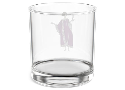 Jamais prêtes! (Never Ready!) by Charles Martin Rocks Glass, 10oz