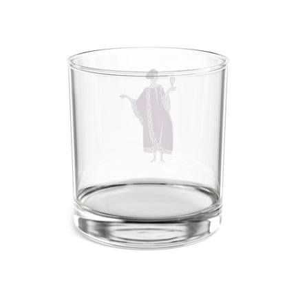 Jamais prêtes! (Never Ready!) by Charles Martin Rocks Glass, 10oz
