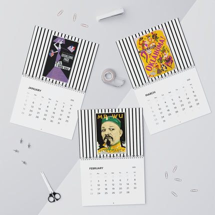 Iconic Vintage Posters Wall Calendars (2025)
